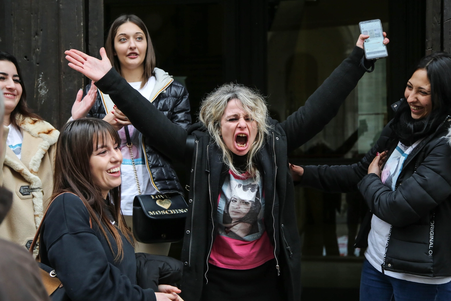 L'urlo liberatorio di Alessandra Verni (foto Crocchioni)