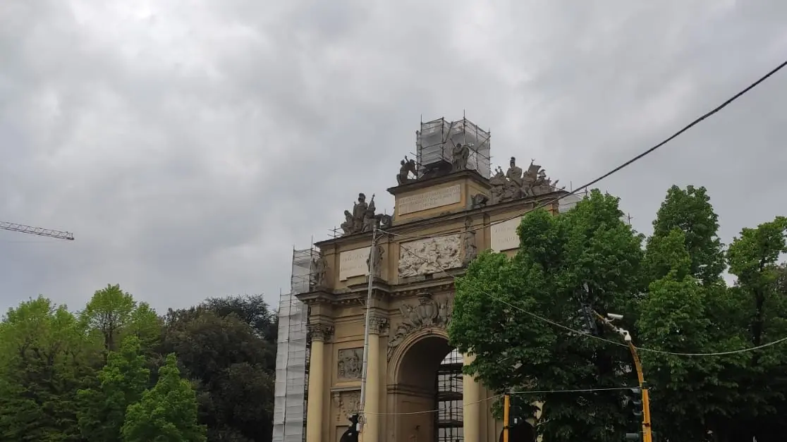 L'arco di trionfo di piazza Libertà - Credits Cappe ph.