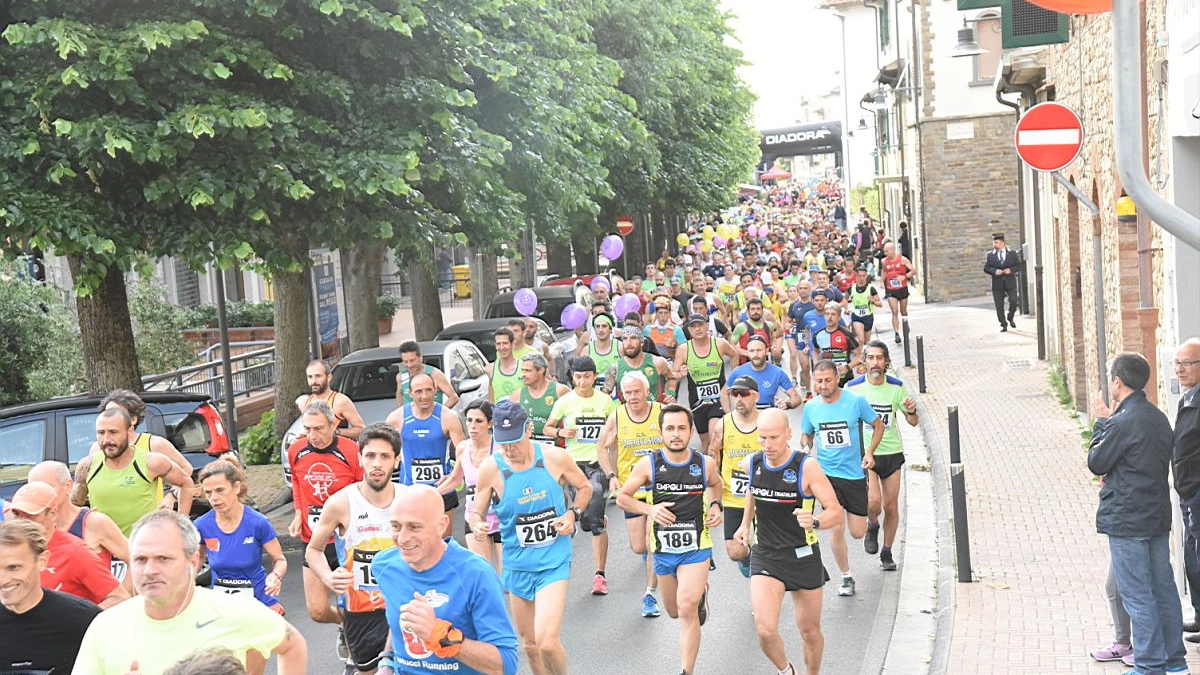 La mezza maratona di Montespertoli (foto Regalami un  sorriso onlus)