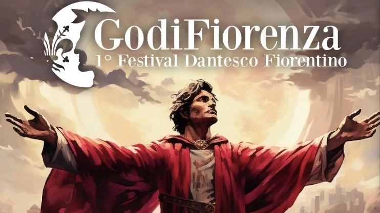 Il volantino della prima edizione del Festival Dantesco Fiorentino 