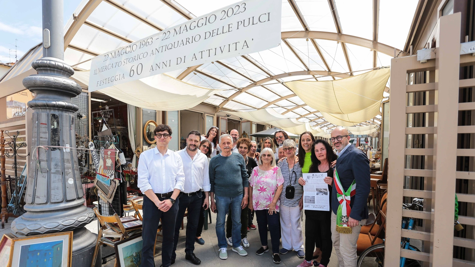 60esimo anniversario del Mercato delle Pulci