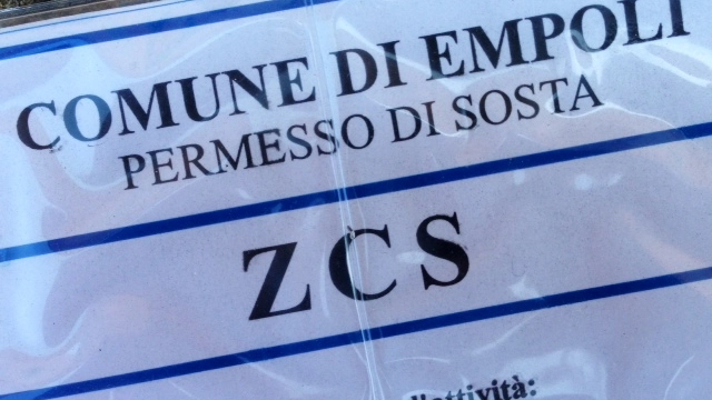I permessi per la Zcs a Empoli