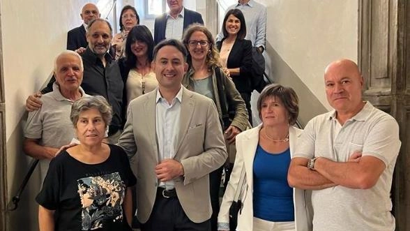 Lavori al liceo Città di Piero, il sopralluogo di Polcri: "Avanti così" Lavori al liceo Città di Piero, il sopralluogo di Polcri: "Avanti così"