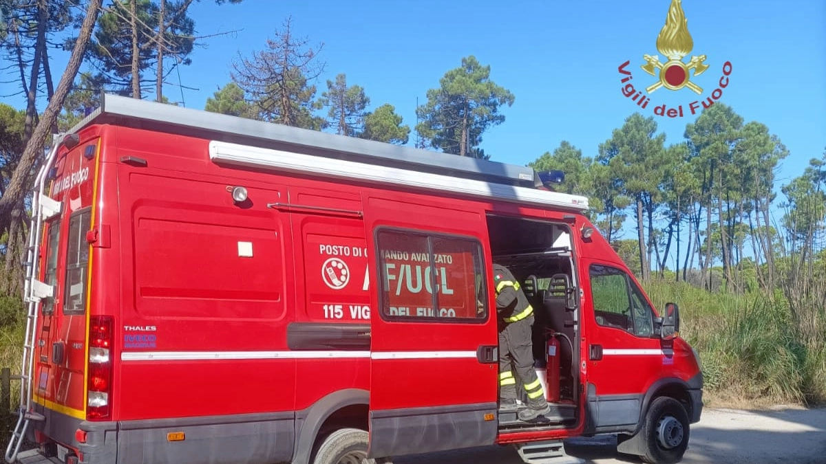 Le ricerche dei vigili del fuoco Le ricerche dei vigili del fuoco