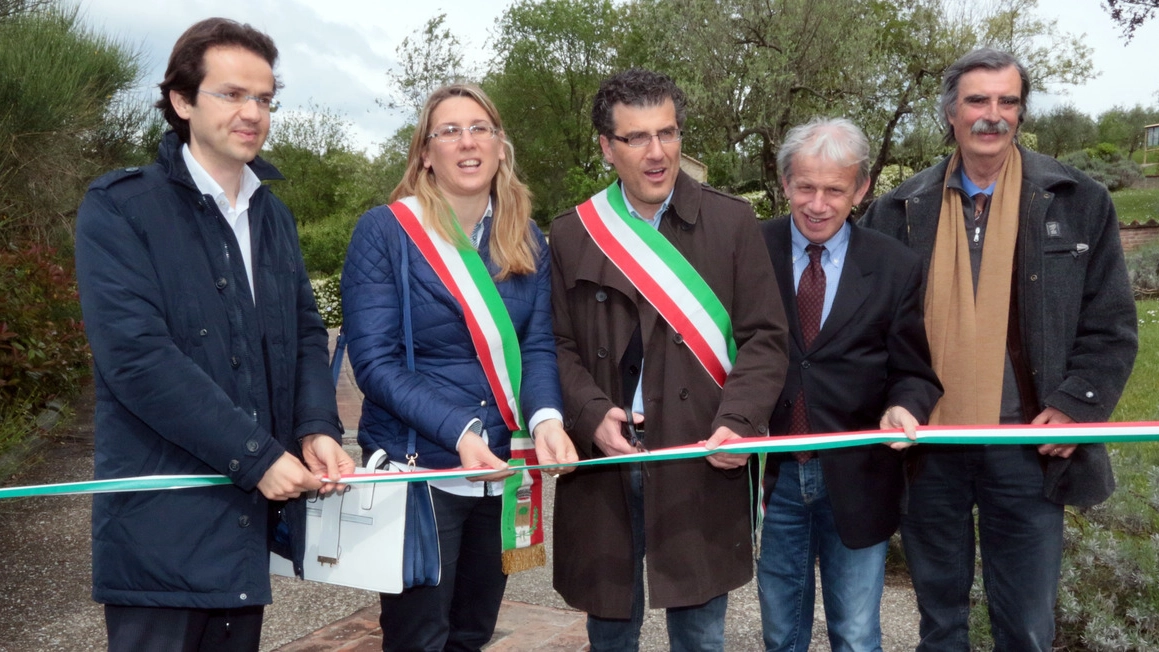 Da sinistra: Enrico Sostegni, Simona Rossetti, Giuseppe Torchia, Marco Remaschi e Lorenzo Melani