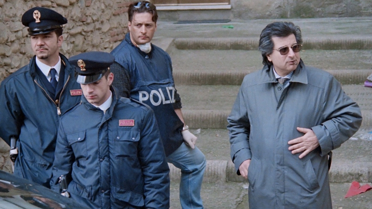 Michele Giuttari nel 1998, quando era il capo della squadra mobile di Firenze  