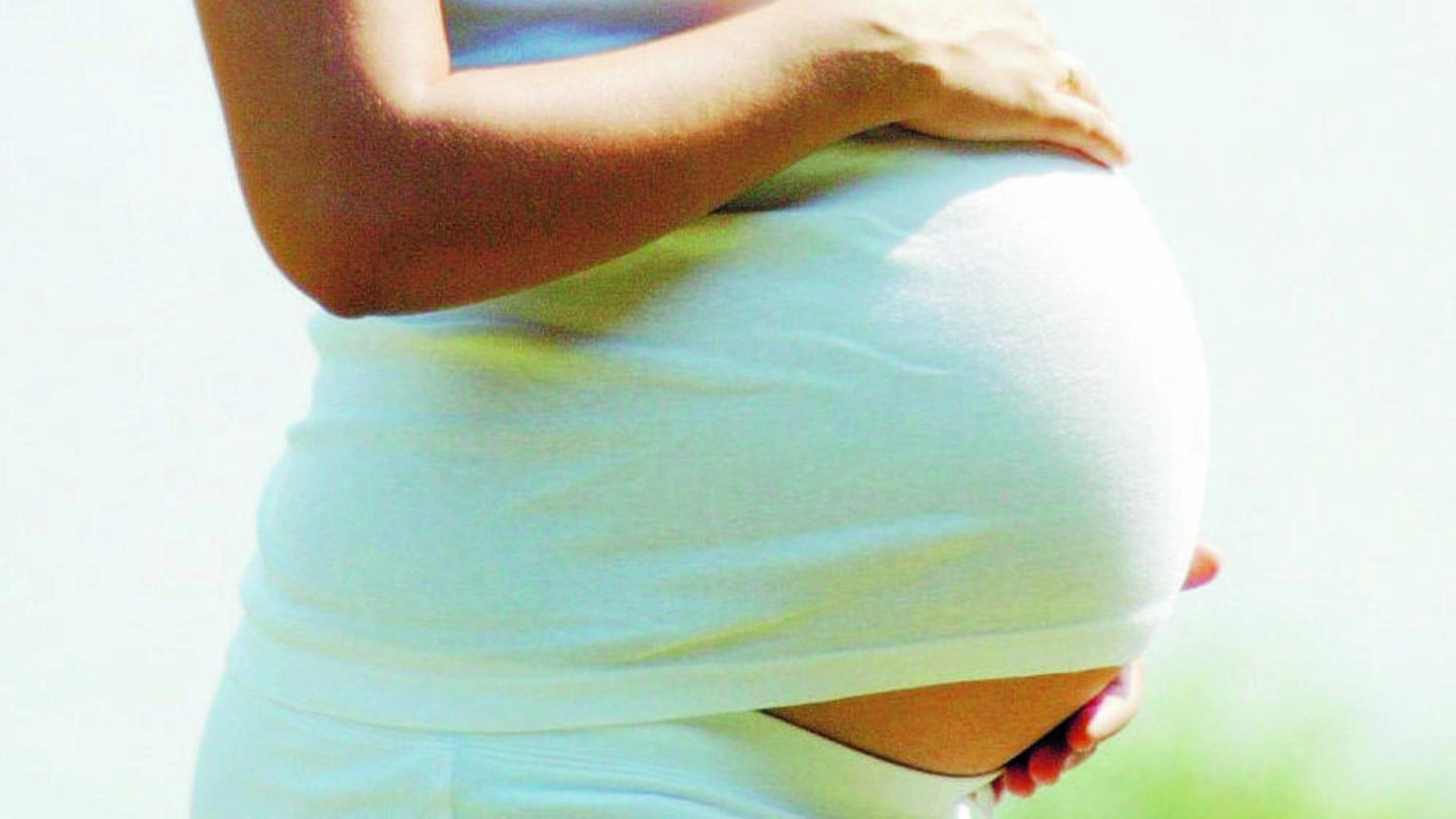 Una donna incinta (foto d’archivio)