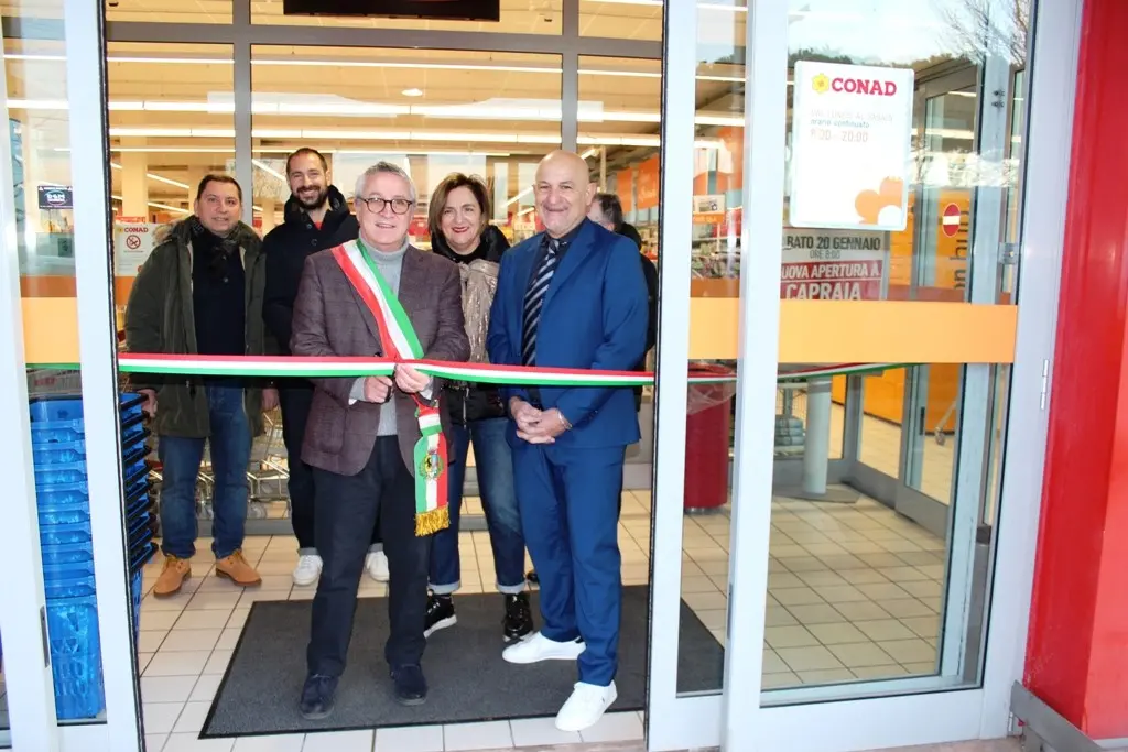 Inaugurato il Conad di Capraia e Limite