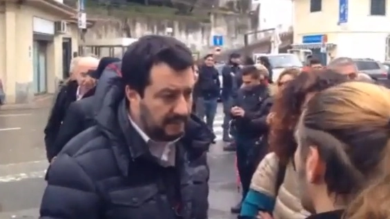 Salvini a Incisa Valdarno