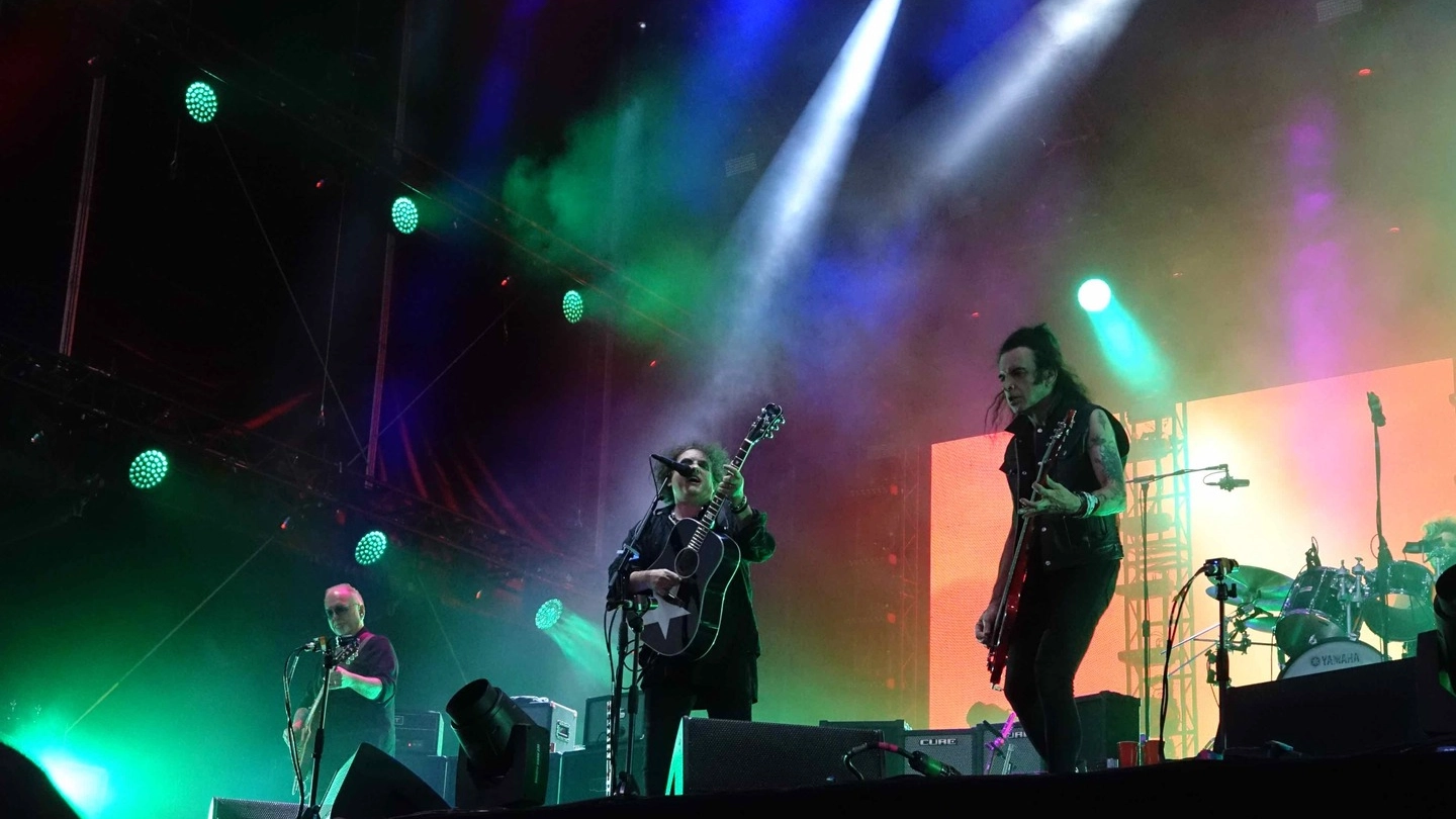 Firenze Rocks, concerto The Cure (Tania Bucci e Marco Mori/New Press Photo)