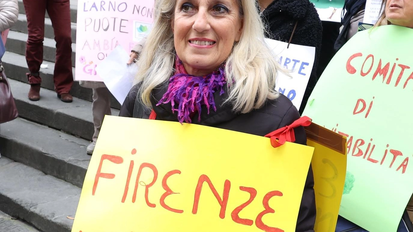 La protesta in piazza Italia Nostra alza la voce "Cemento e poco ascolto Così Firenze soffoca" La protesta in piazza Italia Nostra alza la voce "Cemento e poco ascolto Così Firenze soffoca"