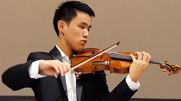 Il giovane violinista Kevin Zhu