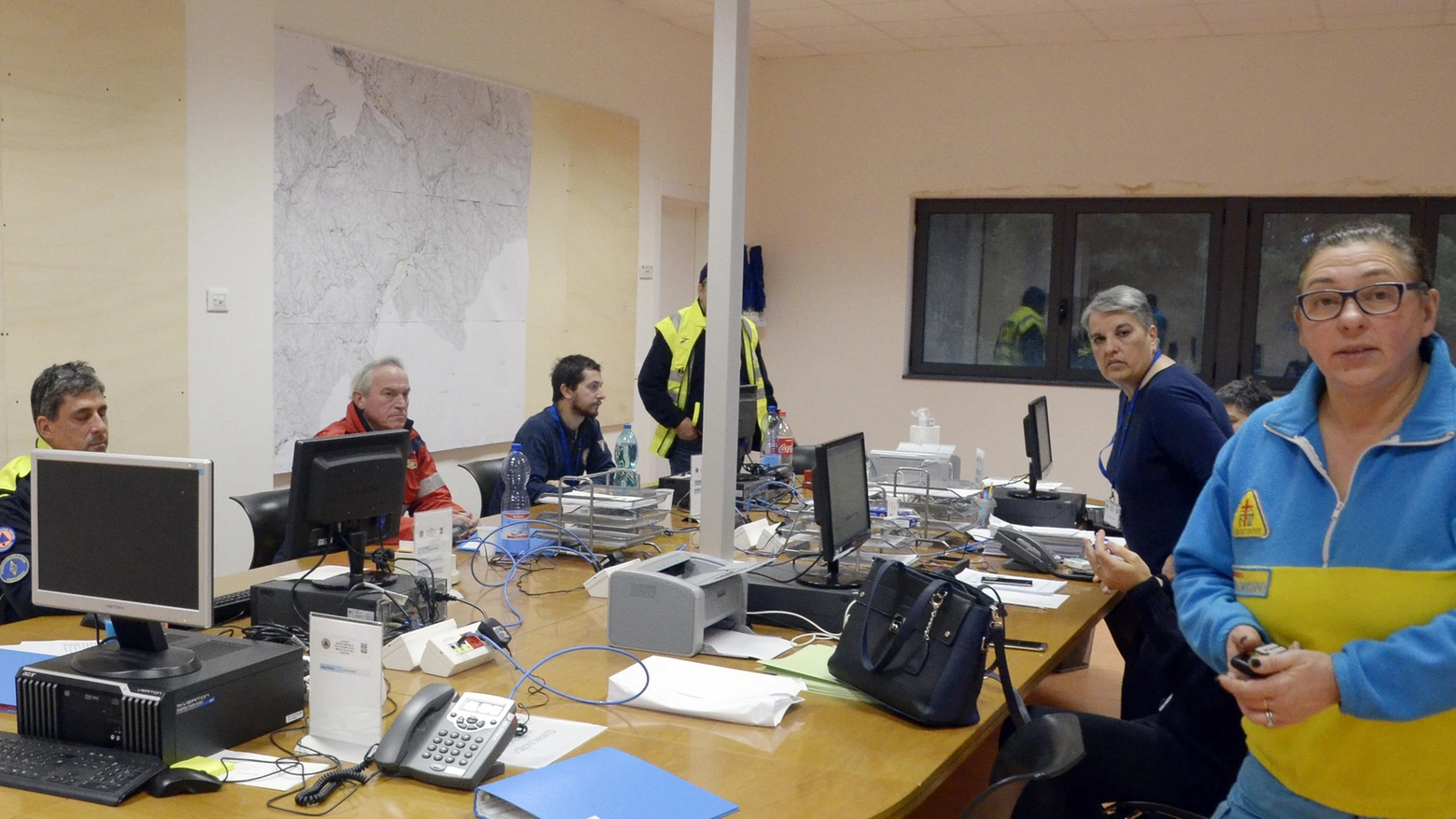 Restyling per il centro  di Protezione civile