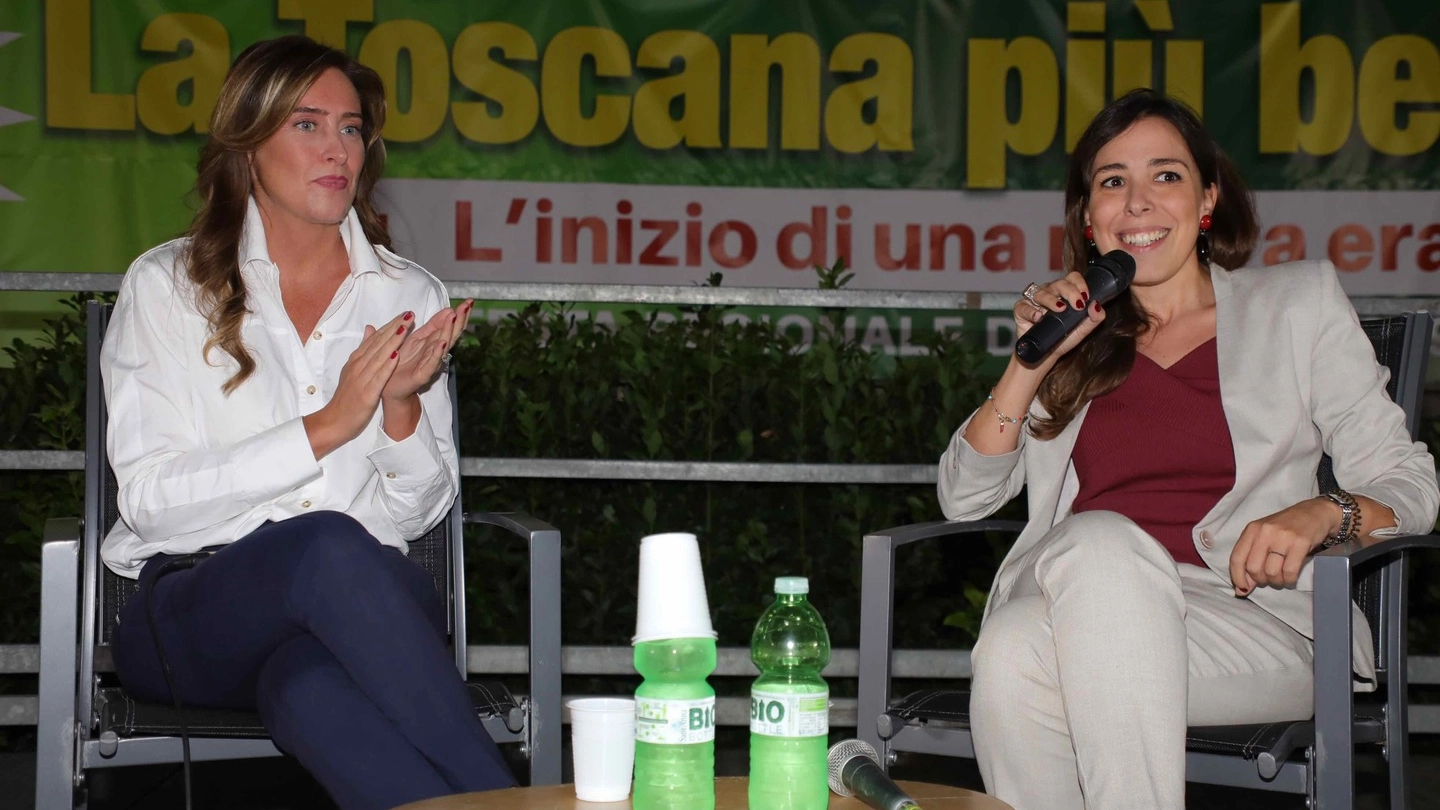  Maria Elena Boschi e Agnese Pini (New Press Photo)