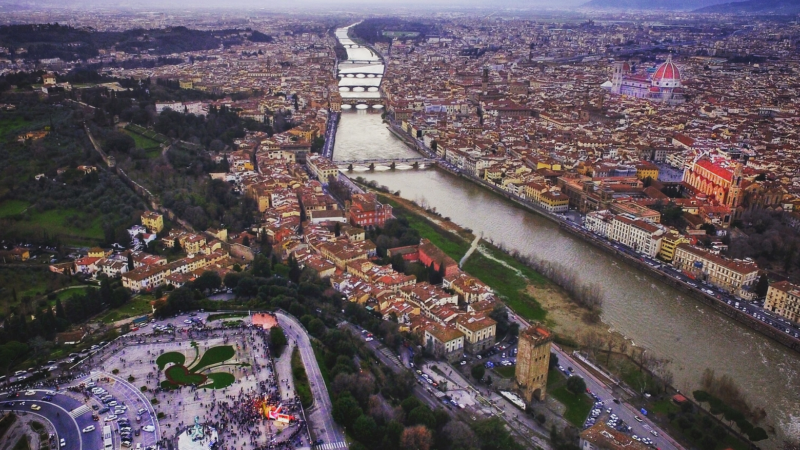 Firenze vista dall'alto 