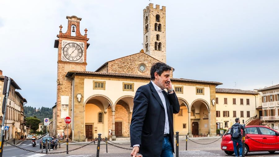 Il sindaco di Impruneta Alessio Calamandrei (Foto Germogli)