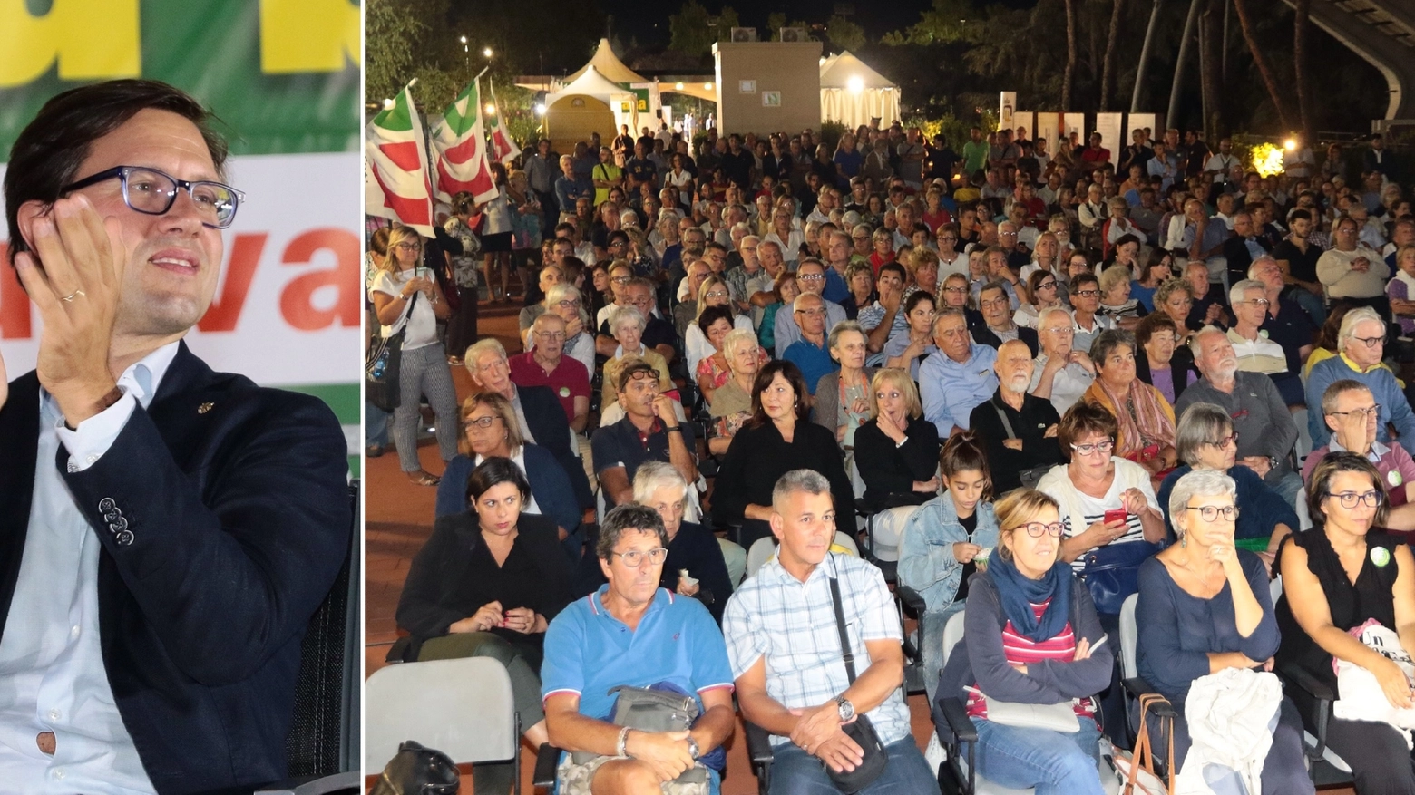 Dario Nardella alla Festa dell'Unità di Firenze (New Press Photo)