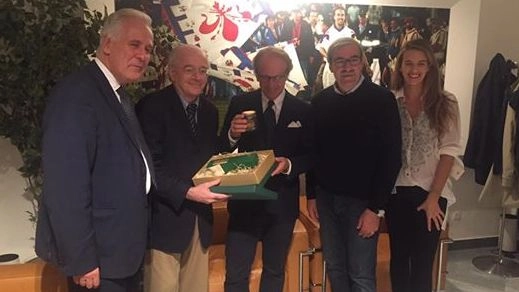 Da sinistra, Giani, Andrisano, Antognoni, Gabbanini e Maffei