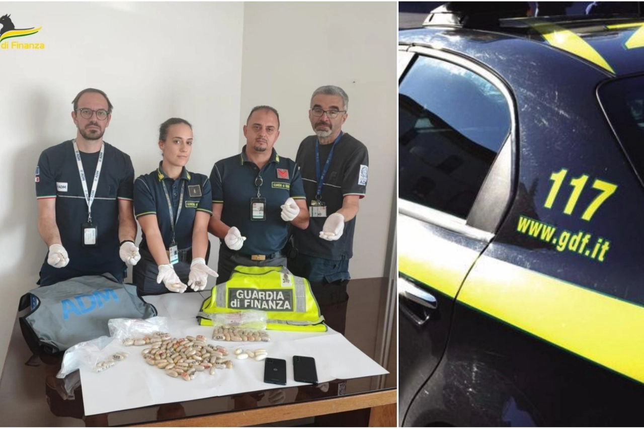 L'operazione della guardia di finanza ha consentito il maxi sequestro di droga