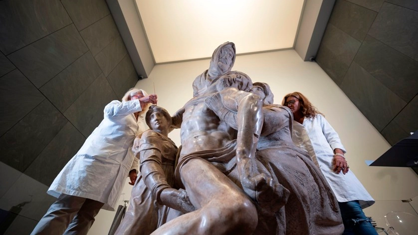 Il restauro della Pietà di Michelangelo 