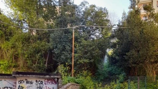 "Scalinata di Fossitermi in pessime condizioni" "Scalinata di Fossitermi in pessime condizioni"