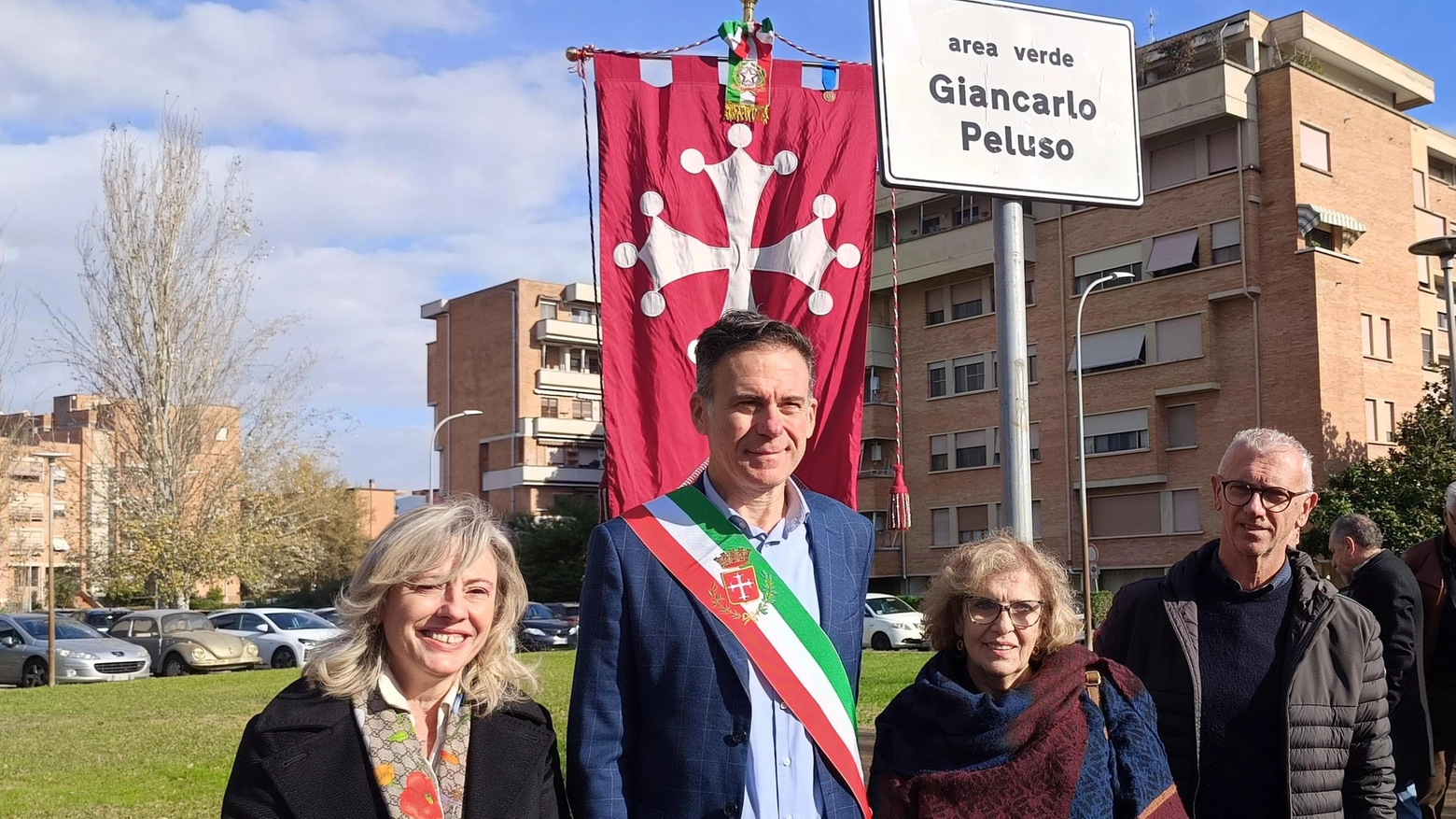 La cerimonia di intitolazione La cerimonia di intitolazione