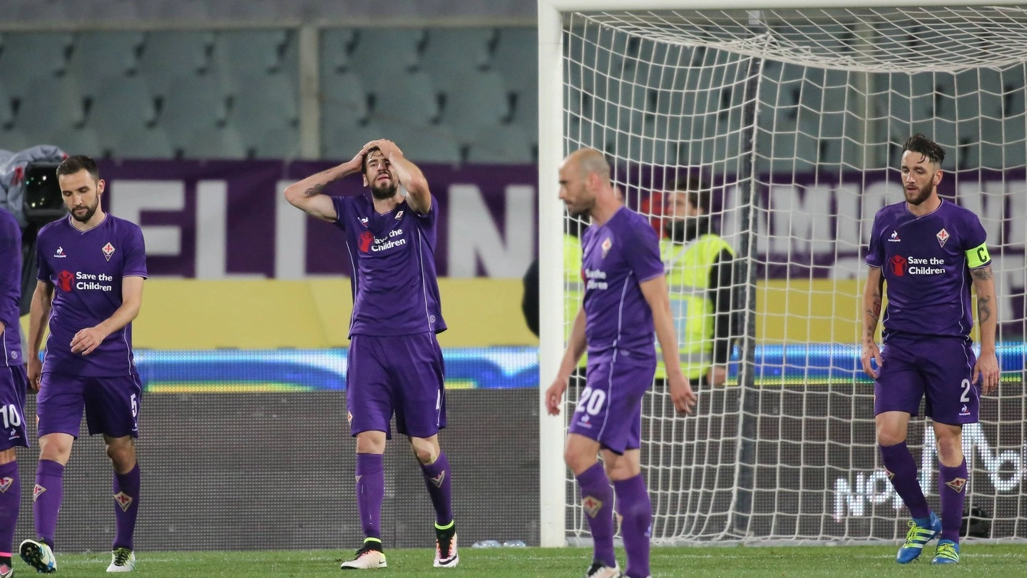 Fiorentina-Juventus 1-2, delusione viola (Foto Germogli)