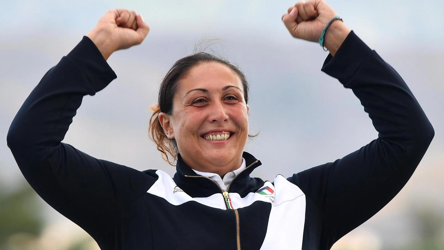La gioia di Diana Bacosi, trionfatrice a Rio 2016