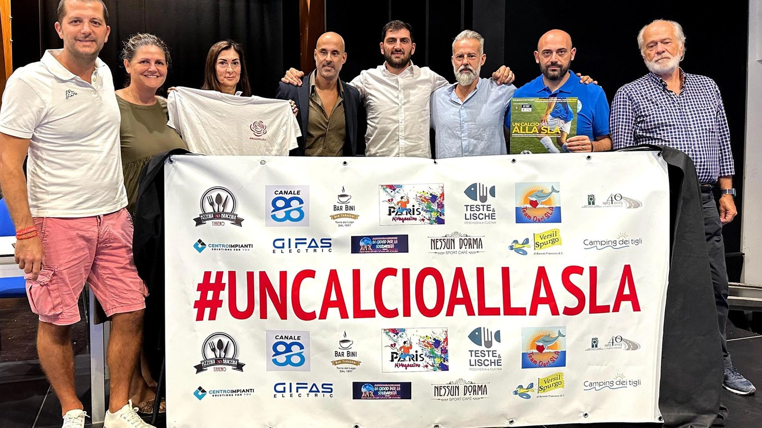 Sport e solidarietà La partita del cuore Un (bel) calcio alla Sla Sport e solidarietà La partita del cuore Un (bel) calcio alla Sla