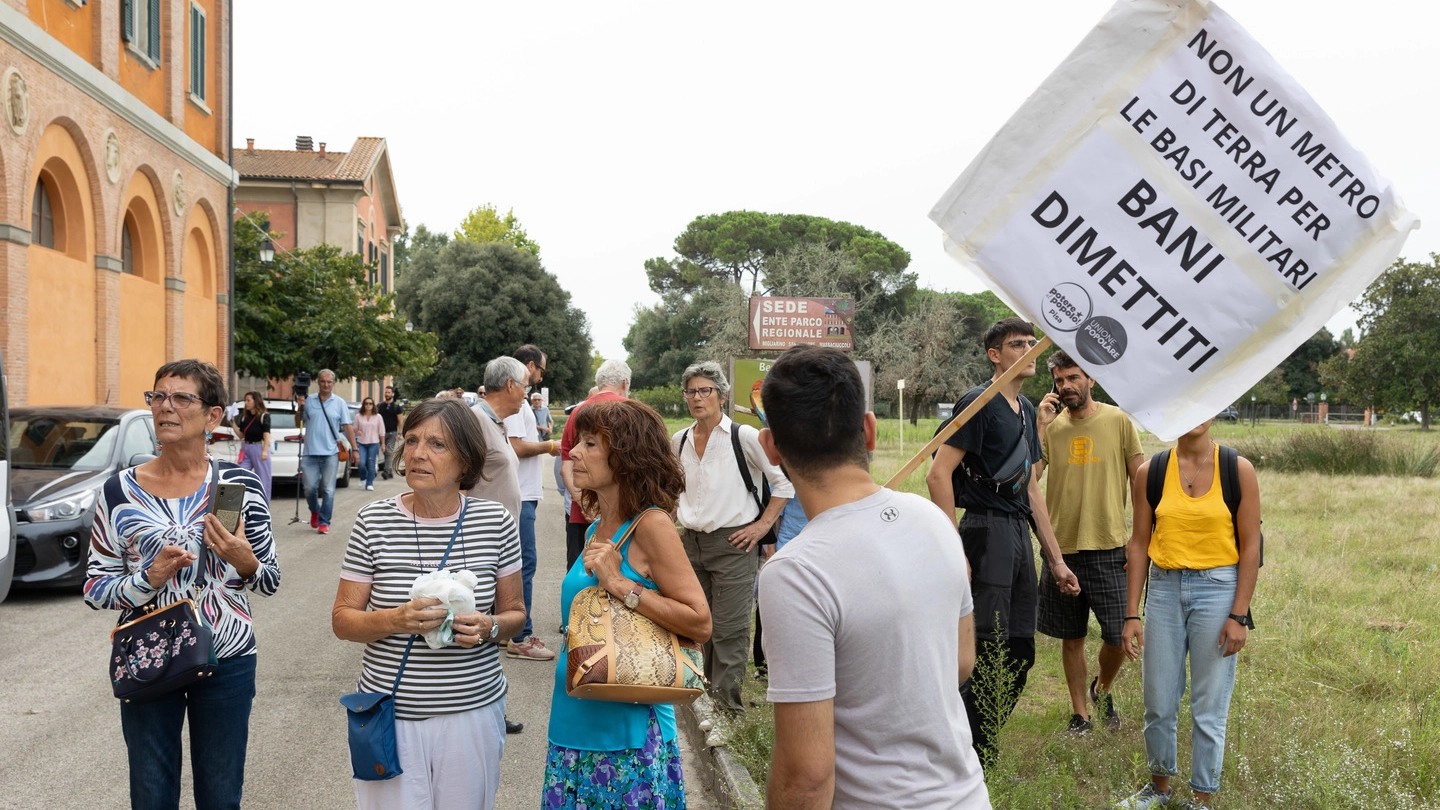 Un momento della manifestazione che si è svolta ieri mattina a San Rossore Un momento della manifestazione che si è svolta ieri mattina a San Rossore