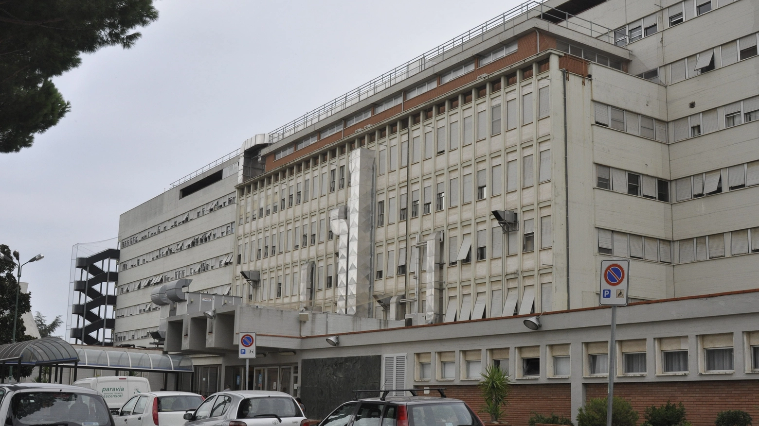 L'ospedale di Grosseto (Foto archivio Aprili)