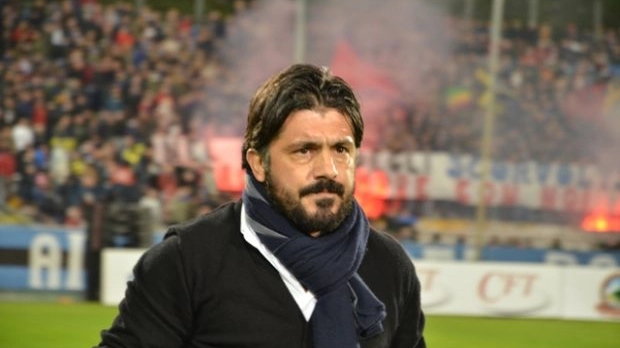 L'allenatore del Pisa Gennaro Gattuso