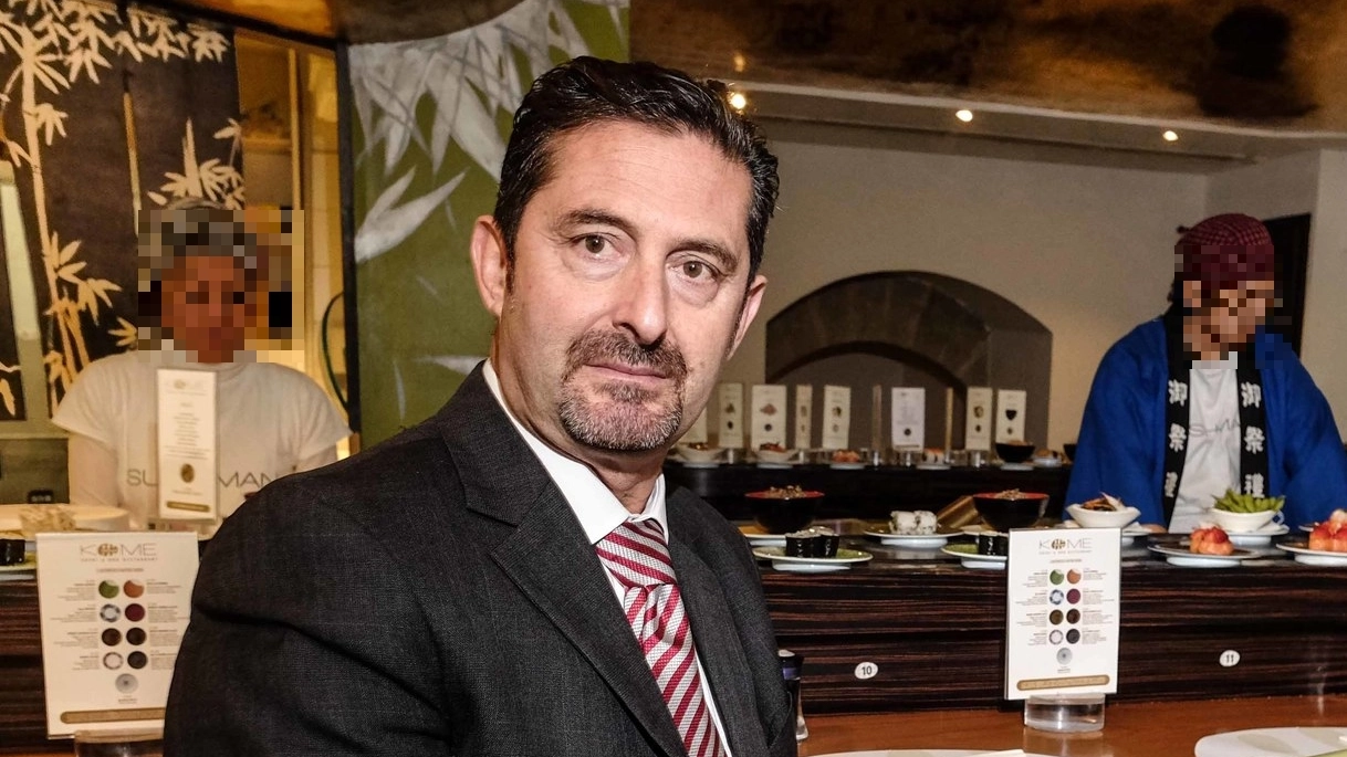 Aldo Cursano nel ristorante di via de’ Benci Aldo Cursano nel ristorante di via de’ Benci