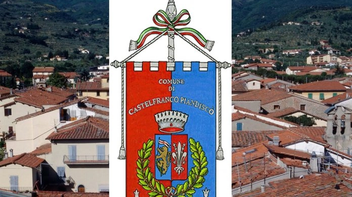 Lo stemma del comune unico Castelfranco Piandiscò