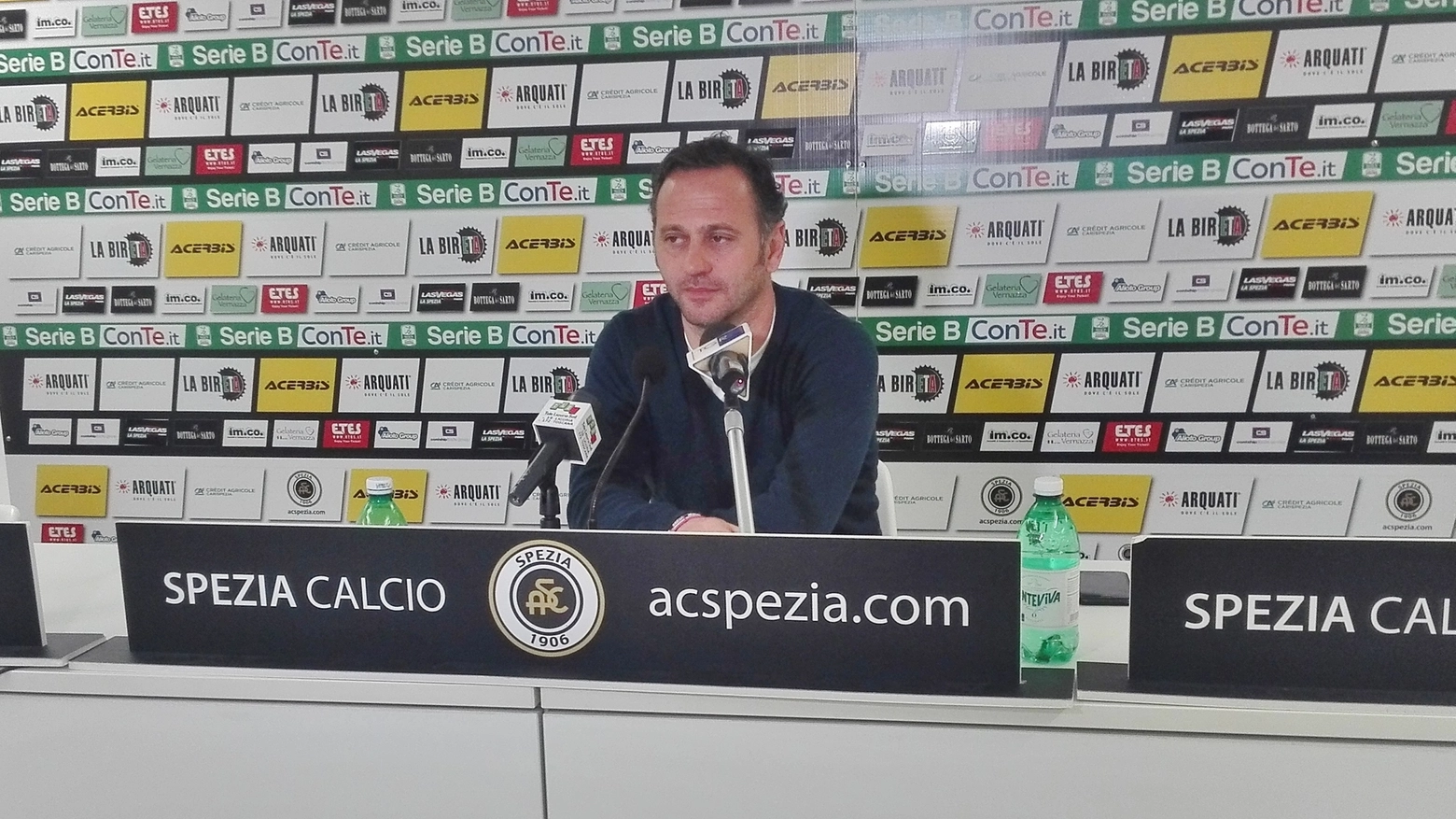 Fabio Gallo in conferenza stampa