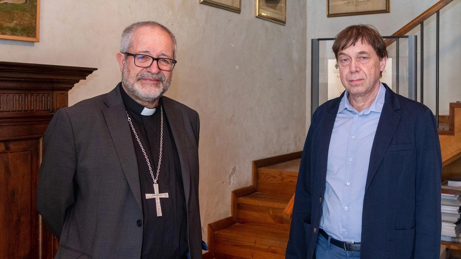 Visita di monsignor Paccosi all’Accademia che festeggia 200 anni Visita di monsignor Paccosi all’Accademia che festeggia 200 anni