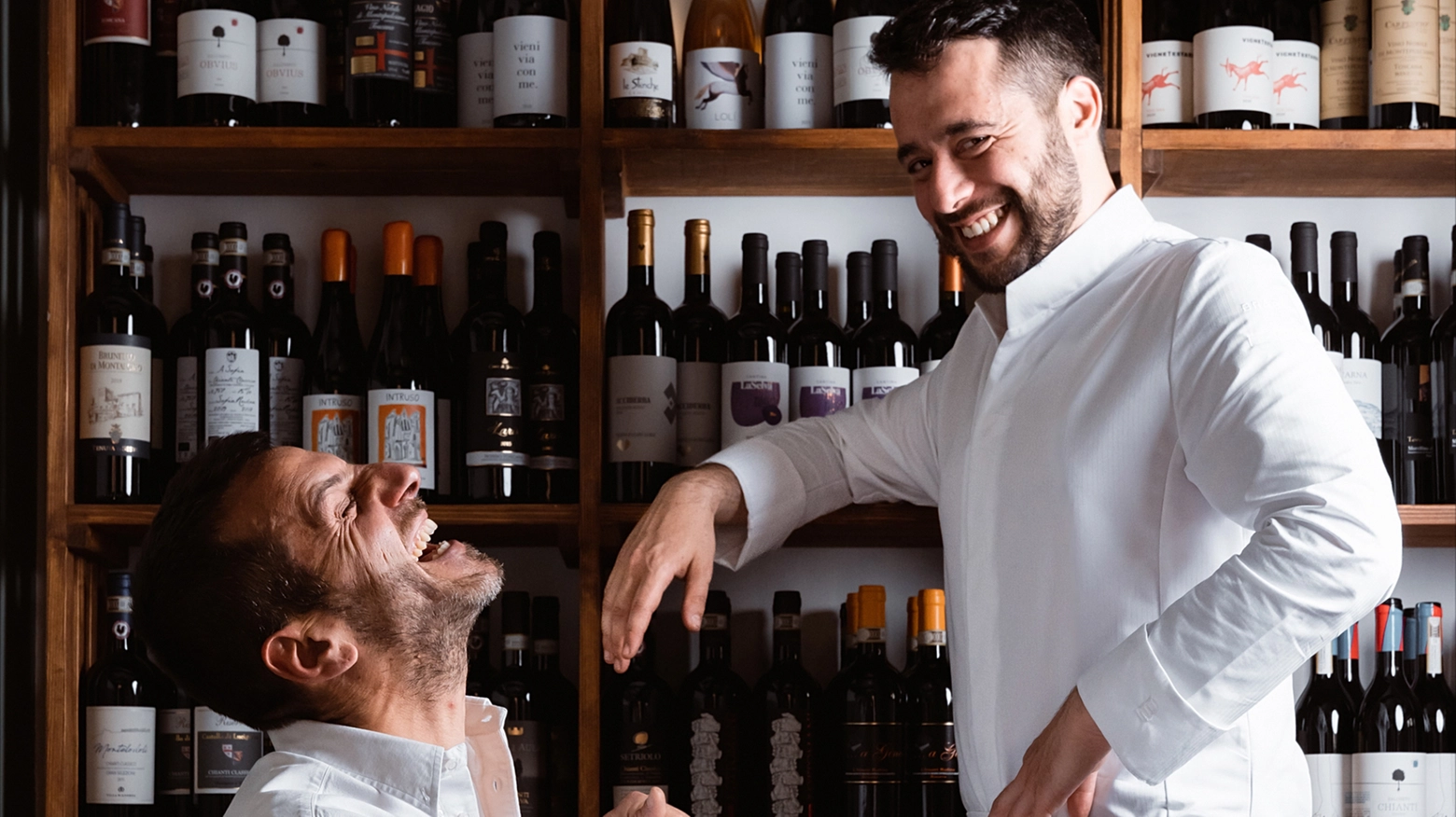 Il Vezzo nasce nel 2013 grazie all’intuizione di Marco (chef) e Giovanni (sommelier)