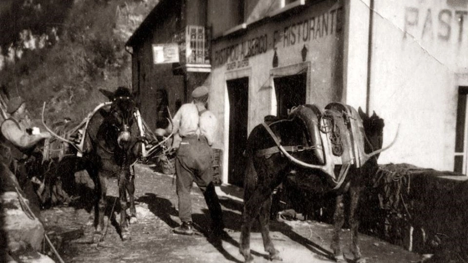 Fabbriche di Vallico, quando il trasporto era a dorso di mulo