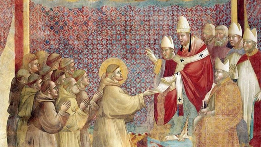 San Francesco al cospetto del Papa 