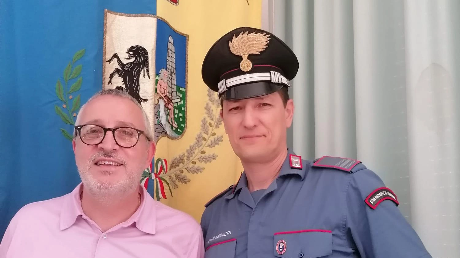 In servizio   il nuovo  comandante
