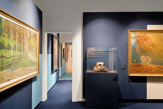 La mostra Orizzonti d’acqua tra Pittura e Arti Decorative. Foto di Anna Positano
