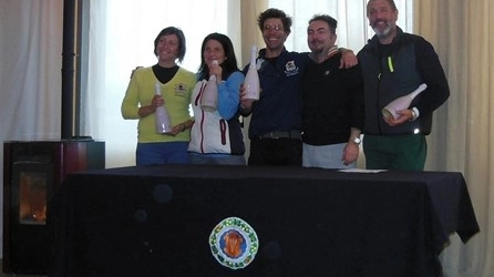 Da sinistra: Elisa Bruni, Mara Verdiani, Fabio Giuliani e, a destra, Gianluca Martelli