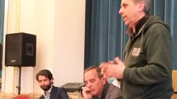 Paolo Mangini, relatore durante un convegno