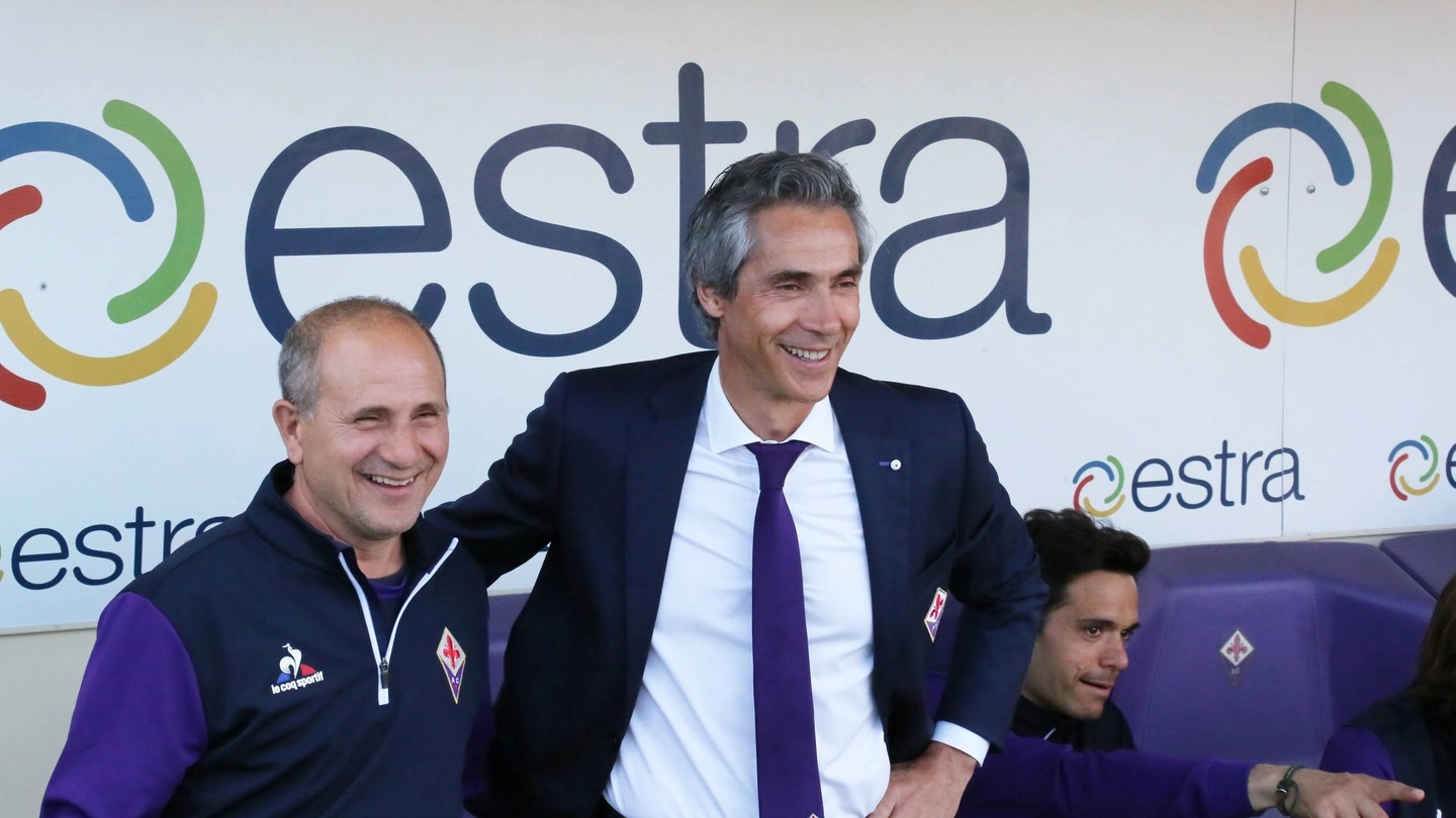 Fiorentina-Lazio, Paulo Sousa in panchina (foto Germogli)