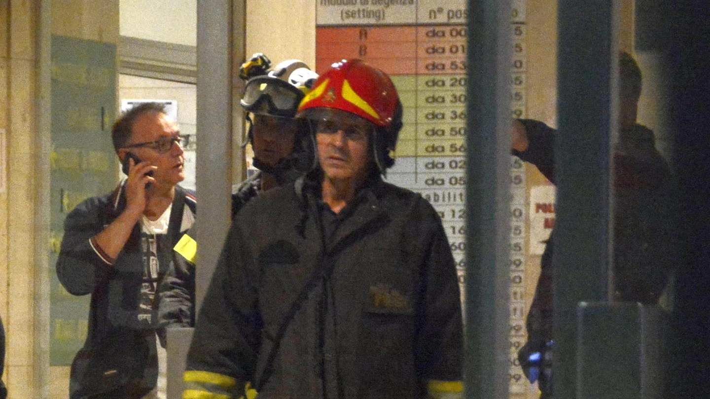 Incendio all'ospedale di Grosseto (Aprili)