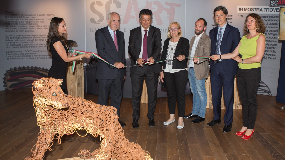 Scart, l'arte fatta con i rifiuti diventa una mostra itinerante