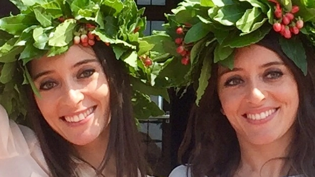 Camilla e Diletta Salutini ieri hanno festeggiato la laurea