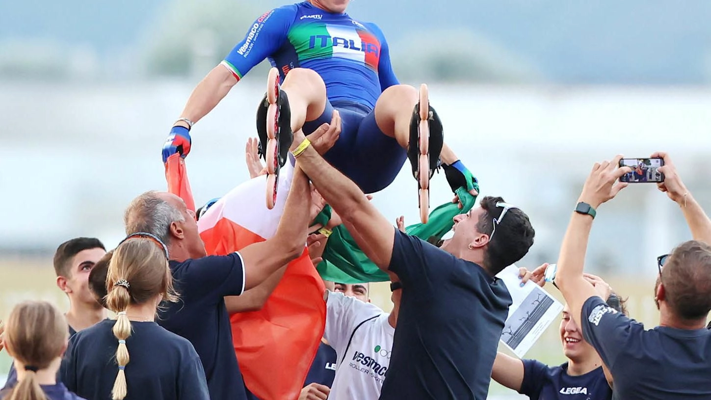 Marsili re del mondo "Lo sprint di 26 secondi per la medaglia d’oro La velocità è emozione" Marsili re del mondo "Lo sprint di 26 secondi per la medaglia d’oro La velocità è emozione"