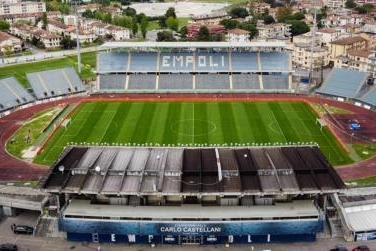 Lo stadio Castellani di Empoli