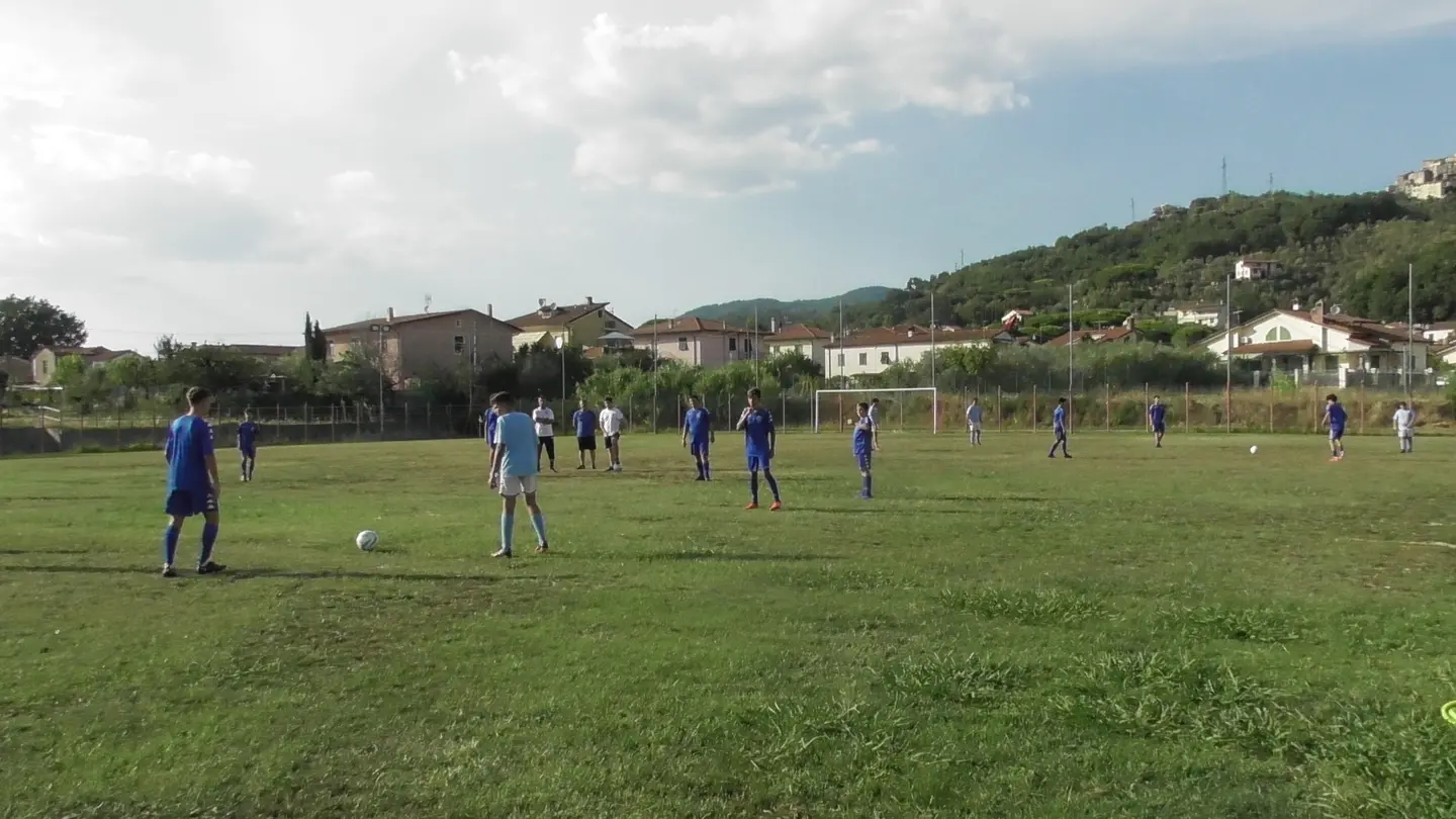 Il campo principale dell’impianto sportivo comunale ’Lino Parodi’– la struttura in località Gaggio è rimasta chiusa per inagibilità per due mesi